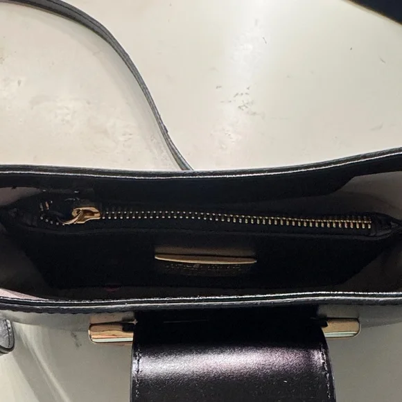 Black Designer Shoulder Bag